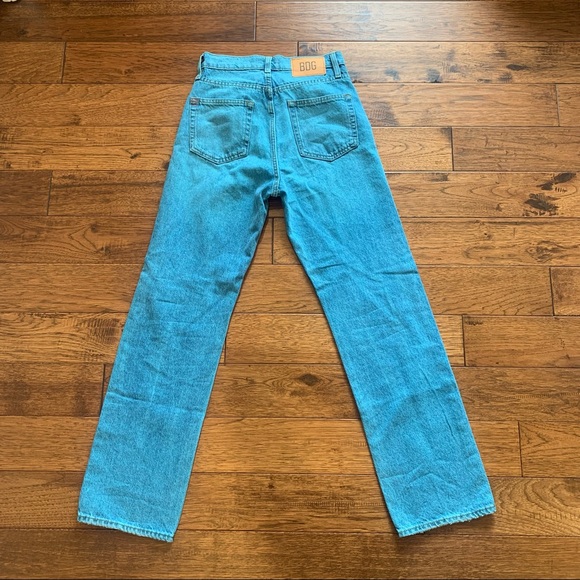 BDG High-Waisted Cowboy Jean – Turquoise - Picture 3 of 7